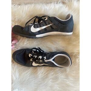 Nike Track Sprint Spikes, men’s 8, black and white sprint spikes